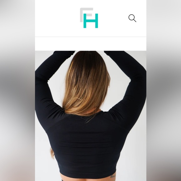 First Health athletic apparel. Enhance Crop Top, brand New Never Used. - Picture 9 of 9